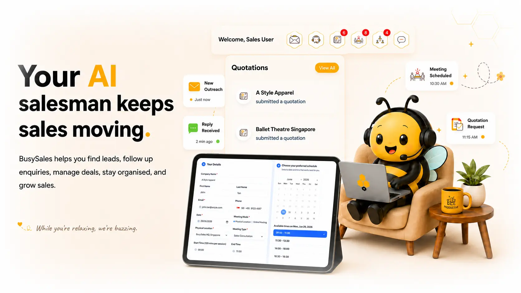 BusySales Banner